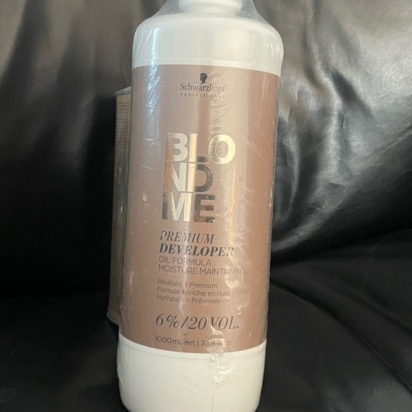 Schwarzkopf DUO Blond Me Premium Lift 9 Bleach and 6% Developer 33.8 oz SET - Picture 5 of 5